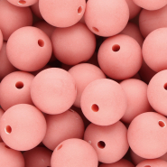 16 mm DQ Acrylperlen Coral red