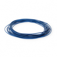 Leder rund 1,5&nbsp;mm Dark blue