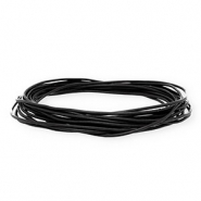 Leder rund 1,5&nbsp;mm Black