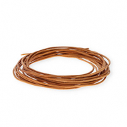 Leder rund 2&nbsp;mm Light brown