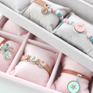 Schmucksets Holz Cabochons Tropical 