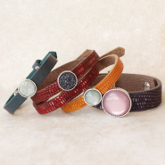 Echtes DQ Leder und Wildleder Schauen Sie unsere Kollektion Cuoio Armbänder hier