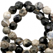 Natursteinperlen Naturstein Perlen 3mm