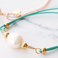 Schmuck machen: Armbänder mit Elastik und Artistic Wire ♡ DIY