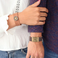 Schmucksets Ihrs und Seins! DQ Leder Armband