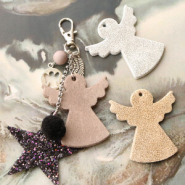 Schmucksets Schlüsselanhänger mit Engeln und Sternen!