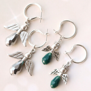 Schmucksets Engel Inspiration mit Top Facett Perlen Tropfen!