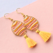 Schmuck machen: Miyuki Ohrringe mit Artistic Wire ♡ DIY