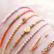 Schmucksets Stylischer Schmuck mit neuen Facett Cube Perlen