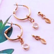 Schmuck machen: Auswechselbare Ohrringe ♡ DIY