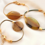 Schmucksets Machen Sie stilvollen Schmuck mit Halbedelstein Perlen