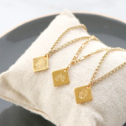 Schmucksets Personalisierte Schmuck mit Sternzeichen ImpressArt Stempeln