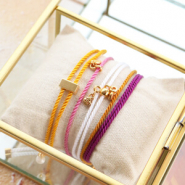 Schmucksets Stellen Sie die besten Bettel Armbänder mit trendy Kordel selbst her