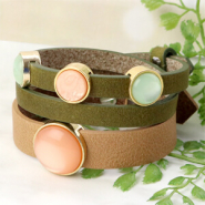 Schmucksets Erstellen Sie ganz einfach selbst wunderschöne Cuoio Armbänder