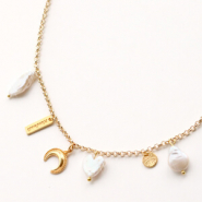 Schmucksets Machen Sie stilvolle Ohrringe und Ketten mit Süsswasserperlen