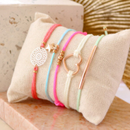 Schmucksets Inspiration für die Herstellung von Schmuck mit Macramé Band