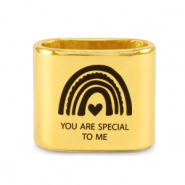 Mix & Match DQ Schlüsselanhänger mit Segeltau Metall Schieber DQ Mix & Match