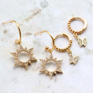 Schmucksets Inspiration mit Zirkonia Anhänger und Zwischenstücke