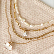 Schmucksets Ideen für stilvolle grobgliedrige Jasserons aus Edelstahl 