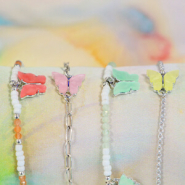 Schmucksets Werden Sie kreativ mit eleganten Schmetterlingsanhängern