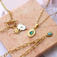 Schmucksets Ideen, wie Sie individuellen Schmuck mit Anhängern aus Edelstahl gestalten.