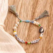 Schmucksets Schmuck mit trendigem Makramee-Band herstellen