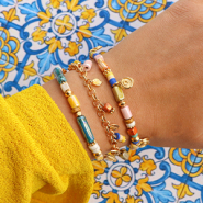 Schmucksets So fertigen Sie mit Keramikperlen elegante Armbänder