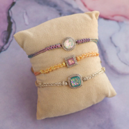 Schmucksets Schmuckinspiration mit Zwischenstücken TQ-Messing