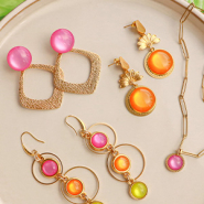 Schmucksets Schmuckinspiration mit Polaris Elements Cabochons