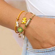 Schmucksets Mit TQ-Messing-Anhaengern und Perlen Schmuck entwerfen