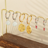 Schmucksets Designideen mit Creolen aus Edelstahl 