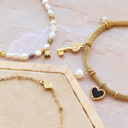 Schmucksets Schmuck selbst gemacht mit Anhängern aus Edelstahl