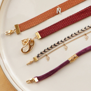 Schmucksets Mit Bandklemmen Armbänder herstellen