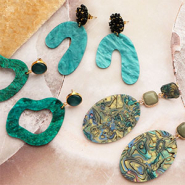 Schmucksets Tipps, wie Sie Ohrringen mit Resin Anhängern entwerfen