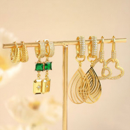 Schmucksets So kreieren Sie individuelle TQ-Messing-Ohrringe 