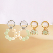 Schmucksets Designideen zu Edelstahl-Ohrsteckern mit Ring