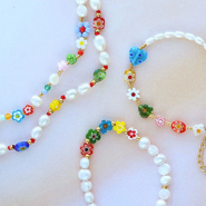 Schmucksets Kreative Schmuckdesigns mit Millefiori-Perlen