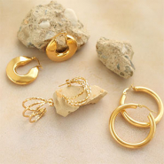 Schmucksets Tipps zum Tragen von Statement-Ohrringen