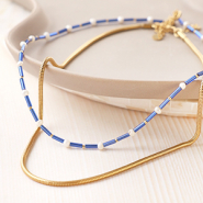 Schmucksets Trendiger Schmuck mit Rocailles Bugle Glasperlen 