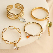 Schmucksets Inspirationsideen mit Anhängern aus Kristallglas