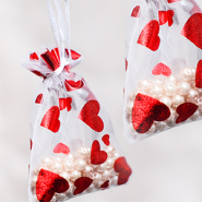 Neu Neue Serie Organza-Schmuckbeutelchen