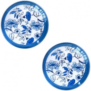 Perlen / Anhänger Delft Blaue Schmuck