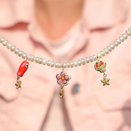 Schmucksets Schmuck mit lustigen Keramikperlen erstellen