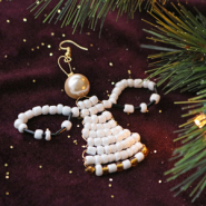 Schmuck machen: Weihnachtsengel mit Artistic Wire und Perlen ♡ DIY