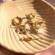 Neu Neue Serie Sea-Life-Anhänger aus Edelstahl