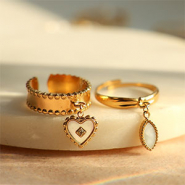 Neu NEU! Perlmuttanhänger aus Edelstahl