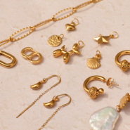 Schmucksets Schmuckdesigns mit Ohrringen und Zubehör aus Edelstahl