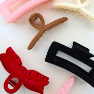 Neu Must-have neue Samt-Haarklemmen