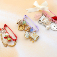 Neu Must-have Schmuck-Sicherheitsnadeln mit Ösen