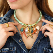 Schmucksets Sommertrends: Kordeln fuer Schmuck & Accessoires